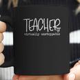 Teacher Virtually Unstoppable Trending Social Distancing Coffee Mug