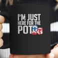 Texas Holdem Gift I Am Just Here For The Pot Poker Humor Coffee Mug