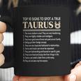 Top 10 Sings To Spot A True Taurus Coffee Mug