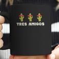 Tres Amigos Three Cacti 3 Friends Funny Trending Coffee Mug