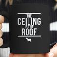 Ugp Campus Apparel The Ceiling Is The Roof Basketball Coffee Mug