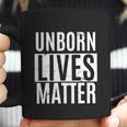 Unborn Lives Matter Antiabortion Prolife Fetus Tshirt Coffee Mug