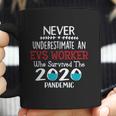 Never Underestimate Who Survived The Pandemic Evs Worker Coffee Mug