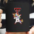 Unicorn Dabbing Texas Tech Fan Coffee Mug