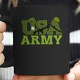 Usa Army Camo Logo Coffee Mug