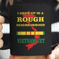 Vietnam Veteran - I Grew Up In A Rough Neighborhood Men Women T-Shirt Graphic Print Casual Unisex Tee Coffee Mug