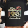 Vintage May 1981 41 Year Old 41Th Birthday Coffee Mug