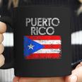 Vintage Puerto Rico Puerto Rican Flag Pride Gift Coffee Mug