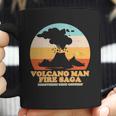 Vintage Volcano Man Fire Saga Eurovision Song Contest Coffee Mug