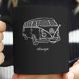 Volkswagen Camper Doodle Coffee Mug