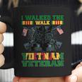 I Walked The Walk Vietnam Veteran American Flag Veterans Day Coffee Mug