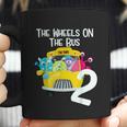 The Wheels On The Bus 2Nd Birthday Party 2 Year Old Toddler Coffee Mug