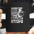 When The Hood Drops Funny Welder Gift Coffee Mug