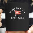 White Star Line Rms Titanic Crew Historic Nautical Sailing Sailor Boating Boater Cruise Cruising Coffee Mug