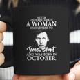 A Woman Who Listens To James Blunt And Was Born In October Coffee Mug