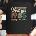 Womens 36 Years Old Gifts Born In 1985 Vintage 36Th Birthday Retro V-Neck Coffee Mug