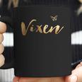 Womens Hotwife Vixen And Butterfly In Gold Coffee Mug