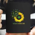 Worlds Dopest Dad Sunflower Weed Cannabis Funny Coffee Mug