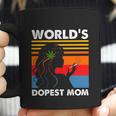 Worlds Dopest Mom Weed Soul Cannabis Vintage Coffee Mug