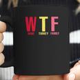 Wtf Wine Turkey Family Thanksgiving Party Coffee Mug