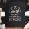 They Call Me Auntie Partner In Crime Aunty Funny Aunt Gift Coffee Mug