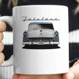 1956 Ford Fairlane Front Blue White Coffee Mug