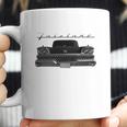 1959 Ford Fairlane Front Black Coffee Mug