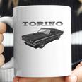 1969 Ford Torino Gt Black Coffee Mug