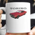 1969 Ford Torino Gt Front Red Coffee Mug