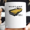 1970 Ford Mach1 Yellow Coffee Mug