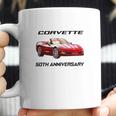 2003 Corvette 50Th Anniversary Convertible GrayShirt Coffee Mug