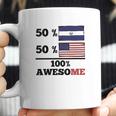 50 Percent El Salvadorian 50 Percent American Coffee Mug