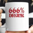 666 Drunk Satanism Coffee Mug