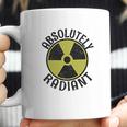 Absolutely Radiant Nuclear Radioactive Sign Coffee Mug