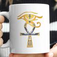 Ancient Egypt God Eye Of Horus Ankh Egyptian Symbol Coffee Mug