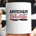 Armchair Detectiue True Crime Gift Crime Junkie Coffee Mug