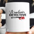 Armchair Detective Crime Junkie Lovers True Crime Coffee Mug