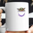 Baby Yoda In Pocket Shirt Coffee Mug