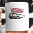 Back To The Future Delorean Graphic Coffee Mug