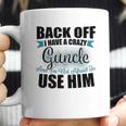 Back Off I Have A Crazy Guncle And I Am Not Afraid To Infant Creeper Coffee Mug