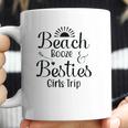 Beach Booze Besties Girls Trip Weekend New 2022 Gift Coffee Mug