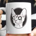 Black Metal Sphynx Cat I Pastel Goth And Death Metal Coffee Mug