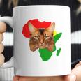 Black History Month African Map Somali Gift For Pet Lovers Proud Black Coffee Mug