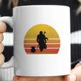 Bounty Hunter And Baby Mandalorian Coffee Mug