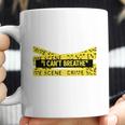 I Cant Breathe Eric Garner Yellow Coffee Mug