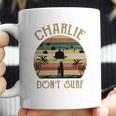 Charlie Dont Surf Retro Vintage Coffee Mug