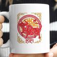 Chinese New Year Of Ox 2021 Ornamental Zodiac Bulls Coffee Mug