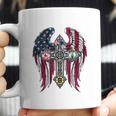 Cross Wings New England Patriots Boston Bruins Red Sox Celtics Shirt Coffee Mug