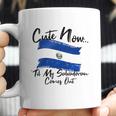 Cute Now Ladies El Salvador Til My Salvadoran Comes Out Wome Coffee Mug