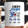 Daddy Shark Family Name Best Christmas Gifts For Dad Coffee Mug